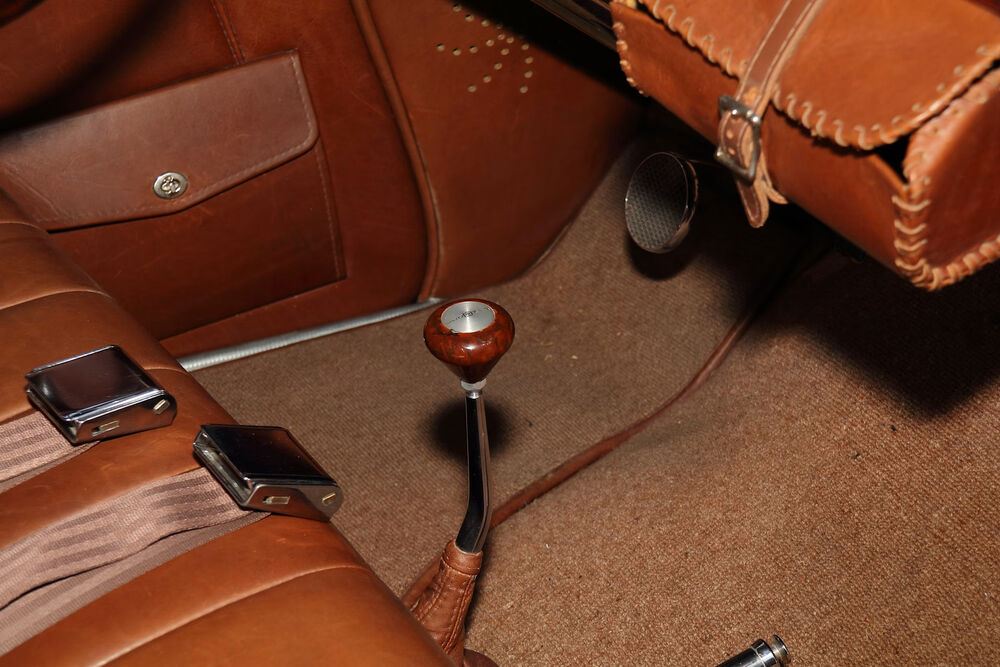 Shifter and door pocket detail